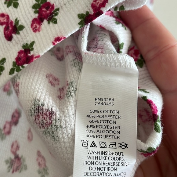 The Children’s Place Floral Long Sleeve Size Large - Picture 6 of 7
